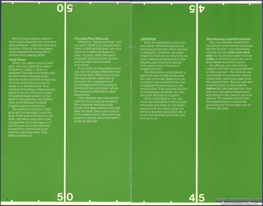 RealSports Football: Instruction Manual - Page 5