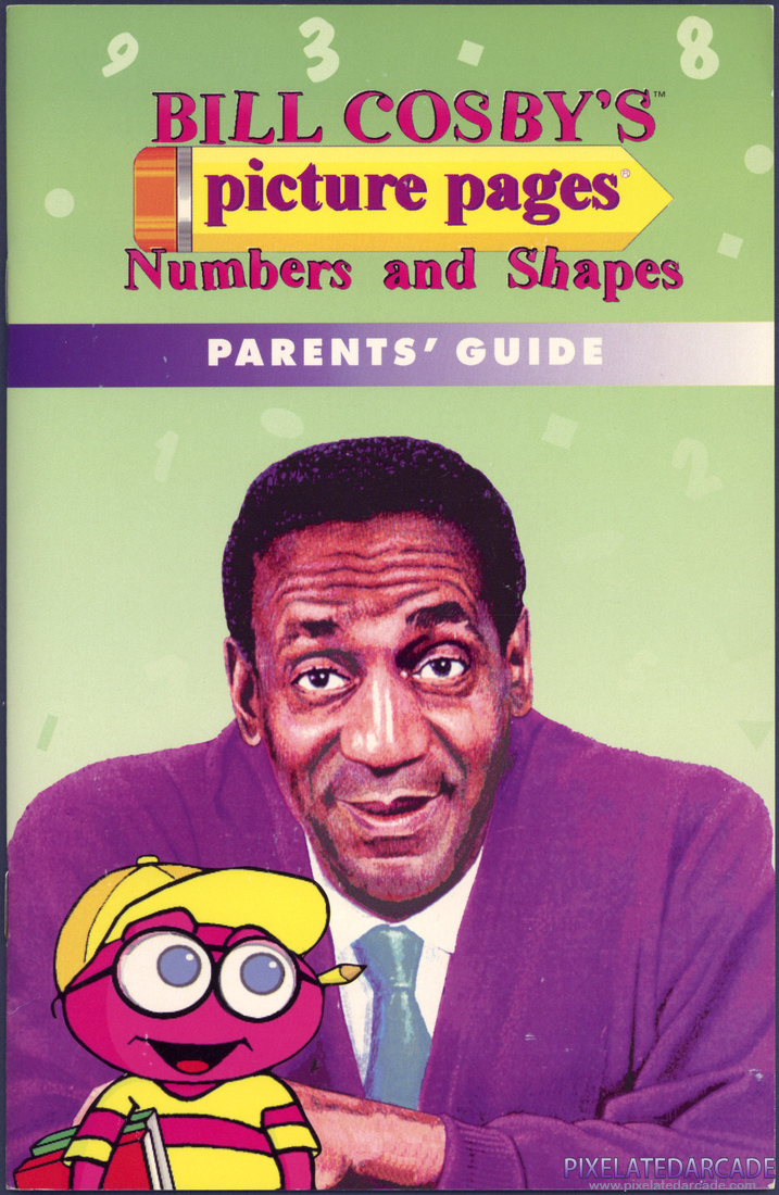 Bill Cosby's Picture Pages: Numbers and Shapes: Parents' Guide - Front Cover