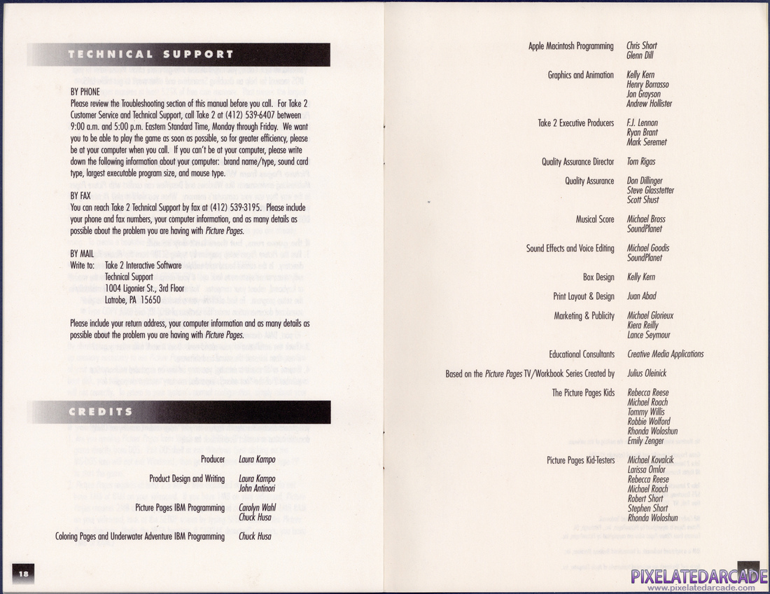 Bill Cosby's Picture Pages: Numbers and Shapes: Parents' Guide - Pages 18 - 19