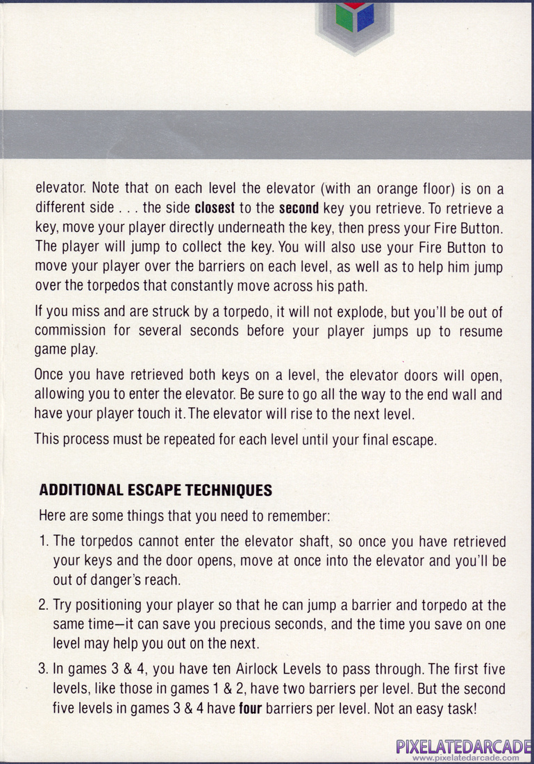 Airlock: Instruction Manual - Page 2