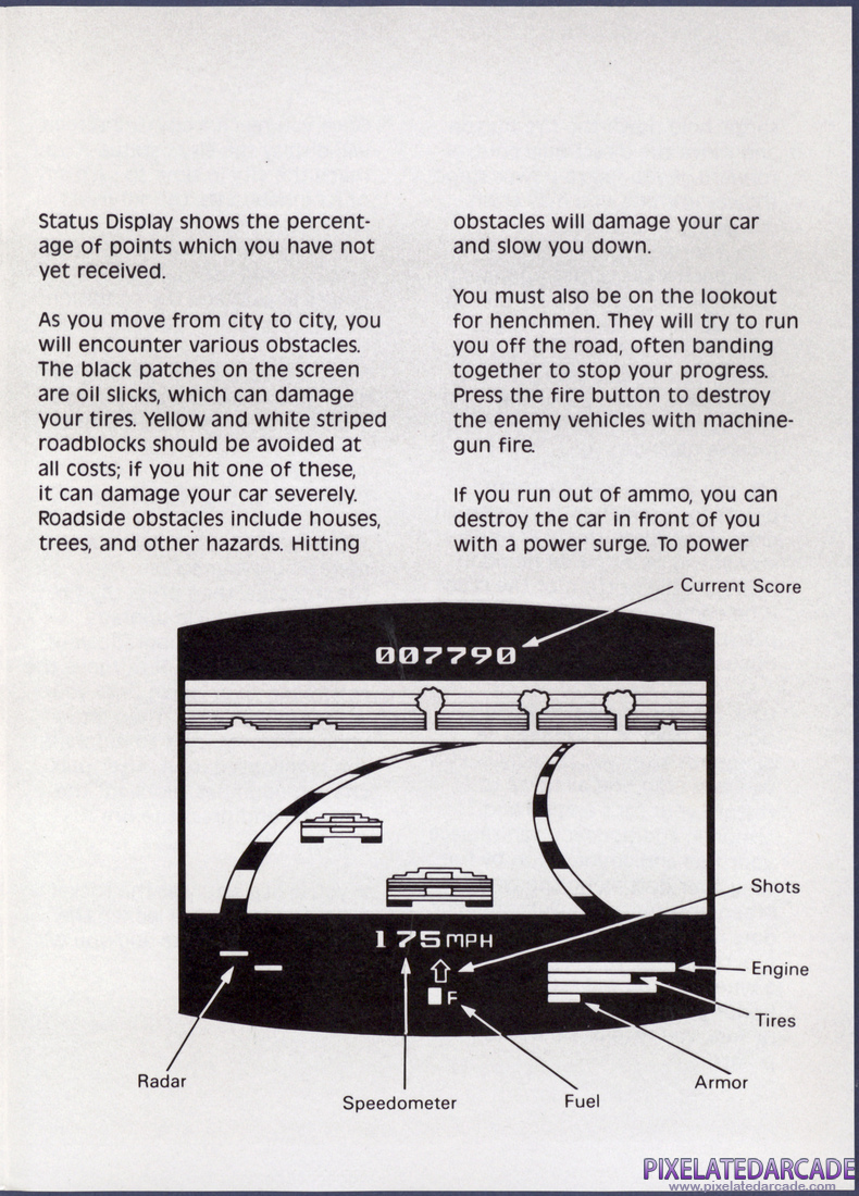 Fatal Run: Instruction Manual - Page 4