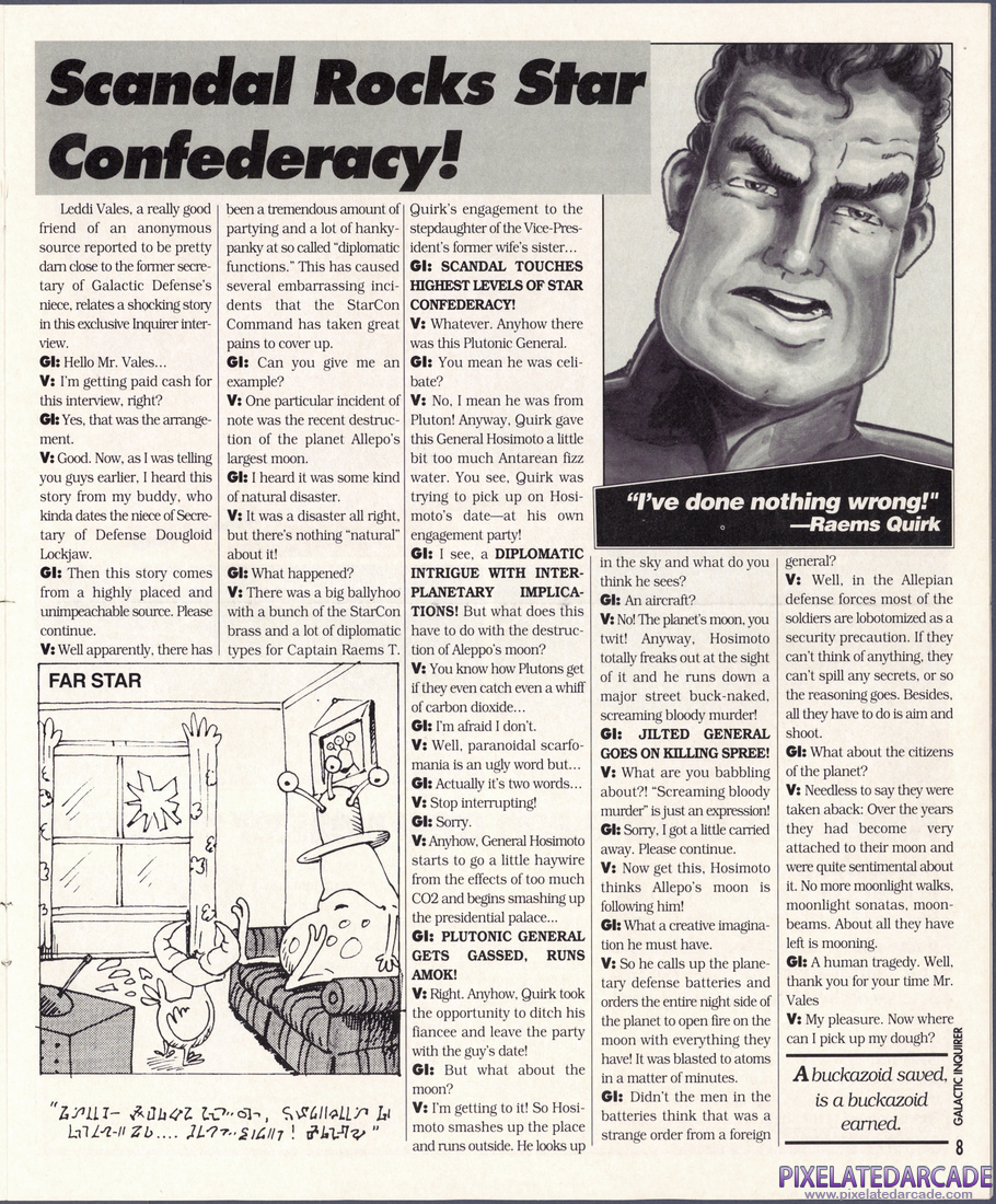 Space Quest V: The Next Mutation: Galactic Inquirer - Page 8