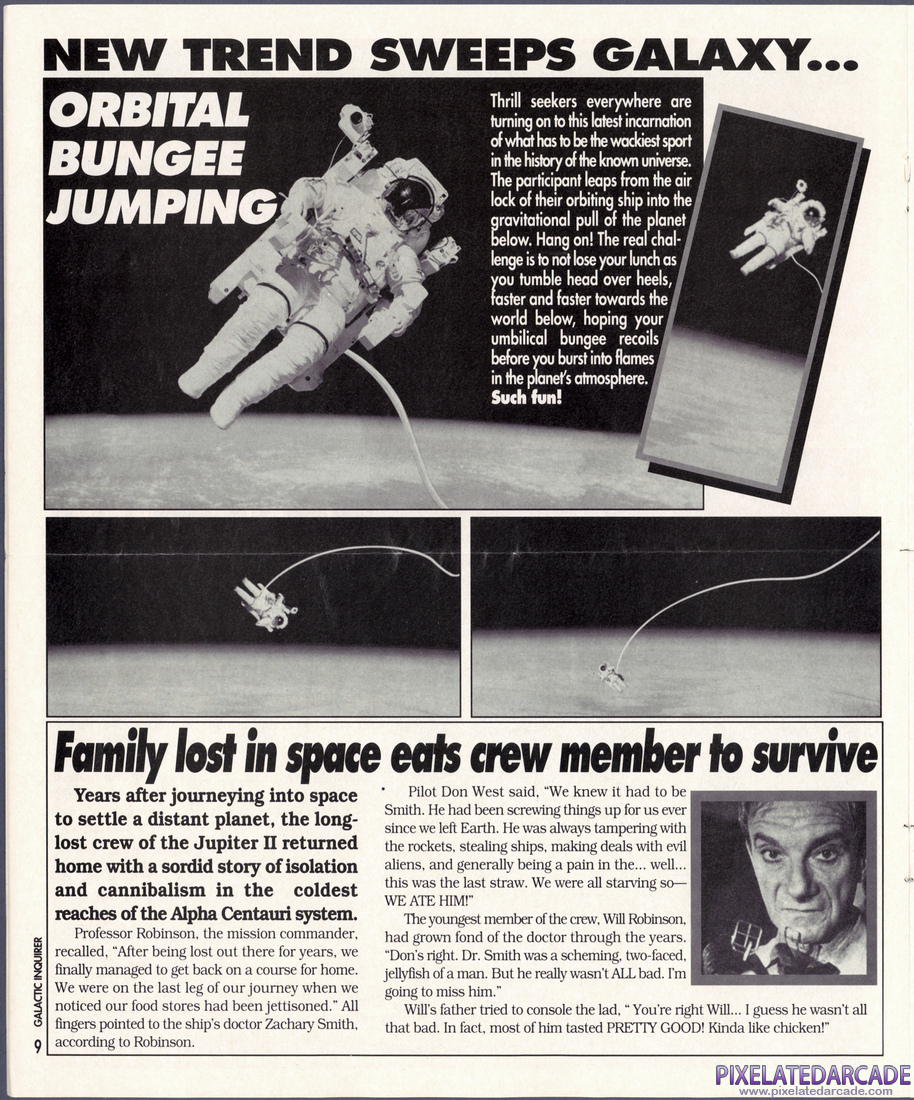 Space Quest V: The Next Mutation: Galactic Inquirer - Page 9