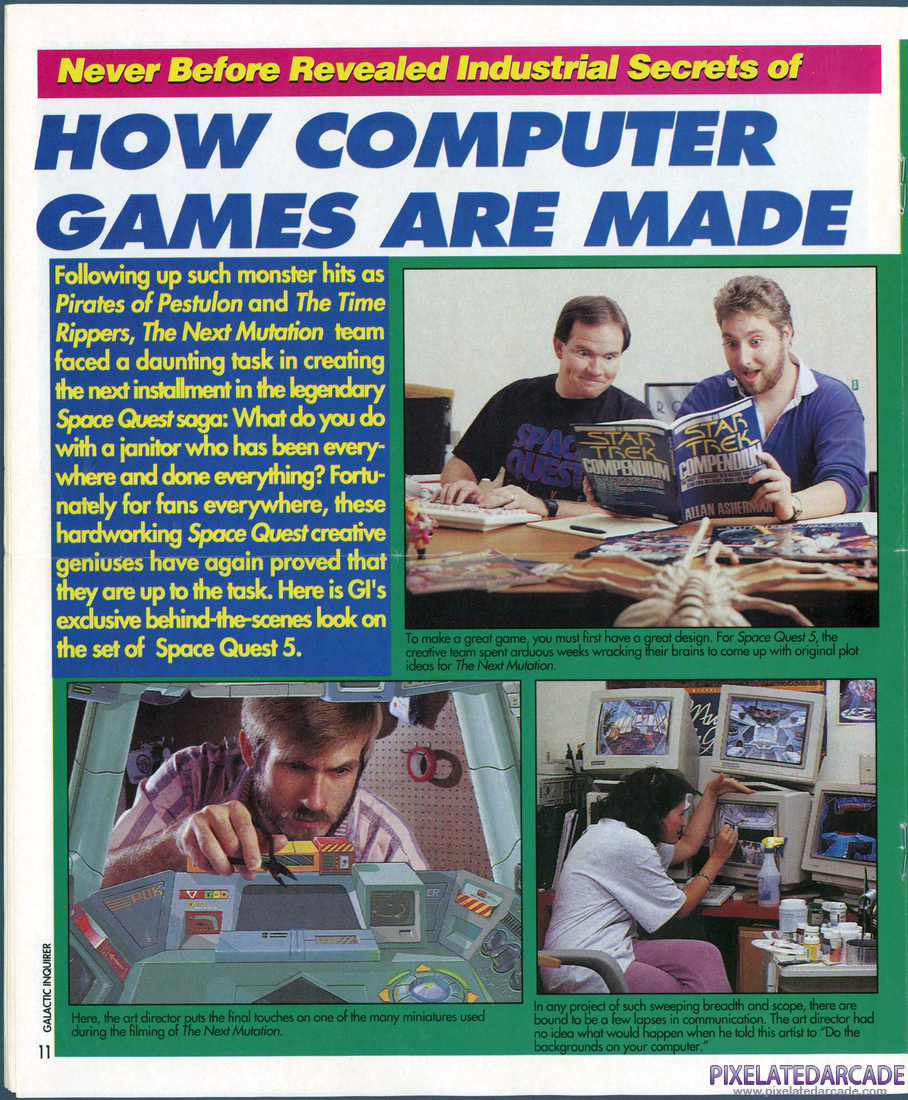 Space Quest V: The Next Mutation: Galactic Inquirer - Page 11