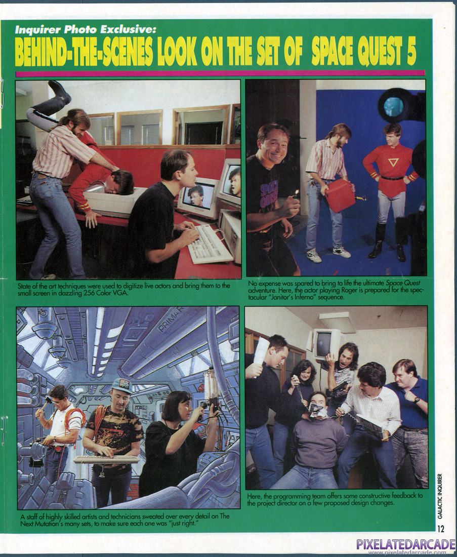 Space Quest V: The Next Mutation: Galactic Inquirer - Page 12