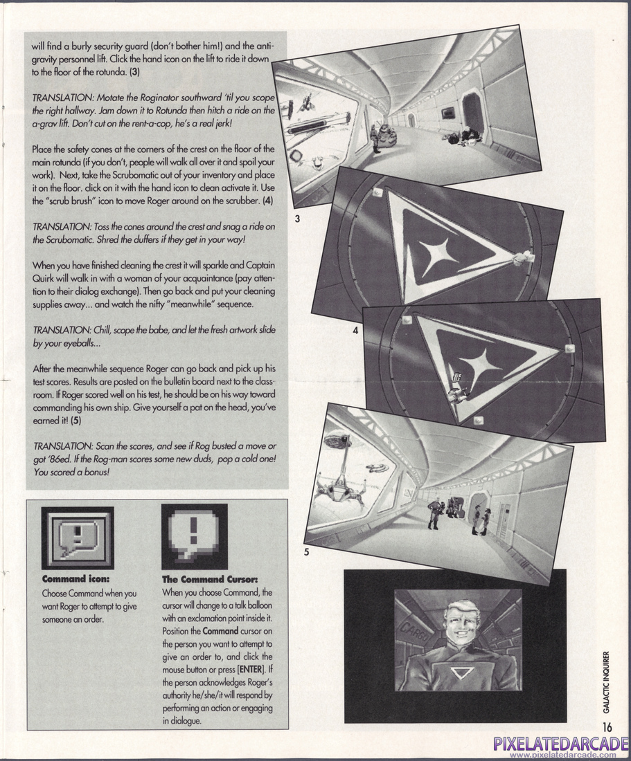 Space Quest V: The Next Mutation: Galactic Inquirer - Page 16