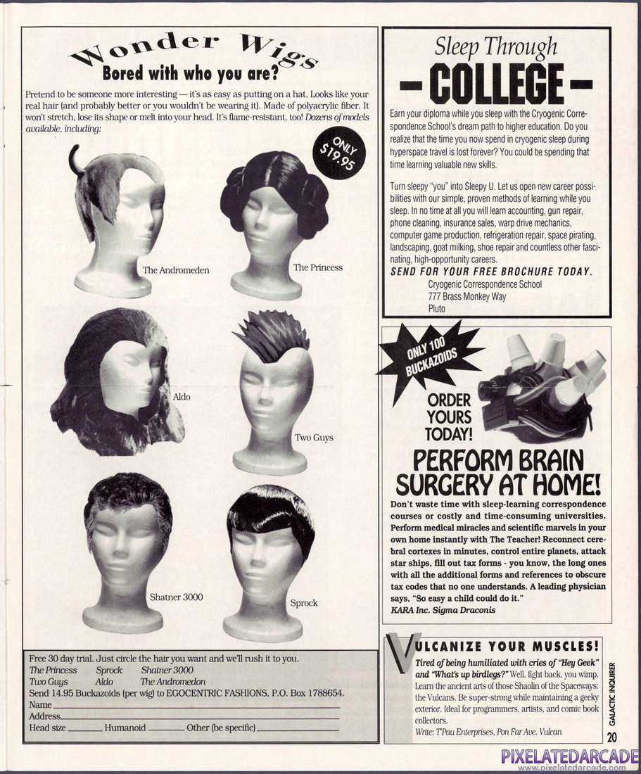 Space Quest V: The Next Mutation: Galactic Inquirer - Page 20