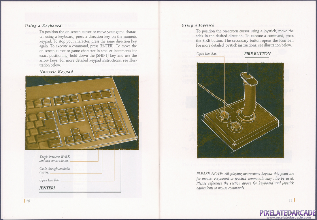 Space Quest V: The Next Mutation: Sierra Game Manual - Pages 10 - 11