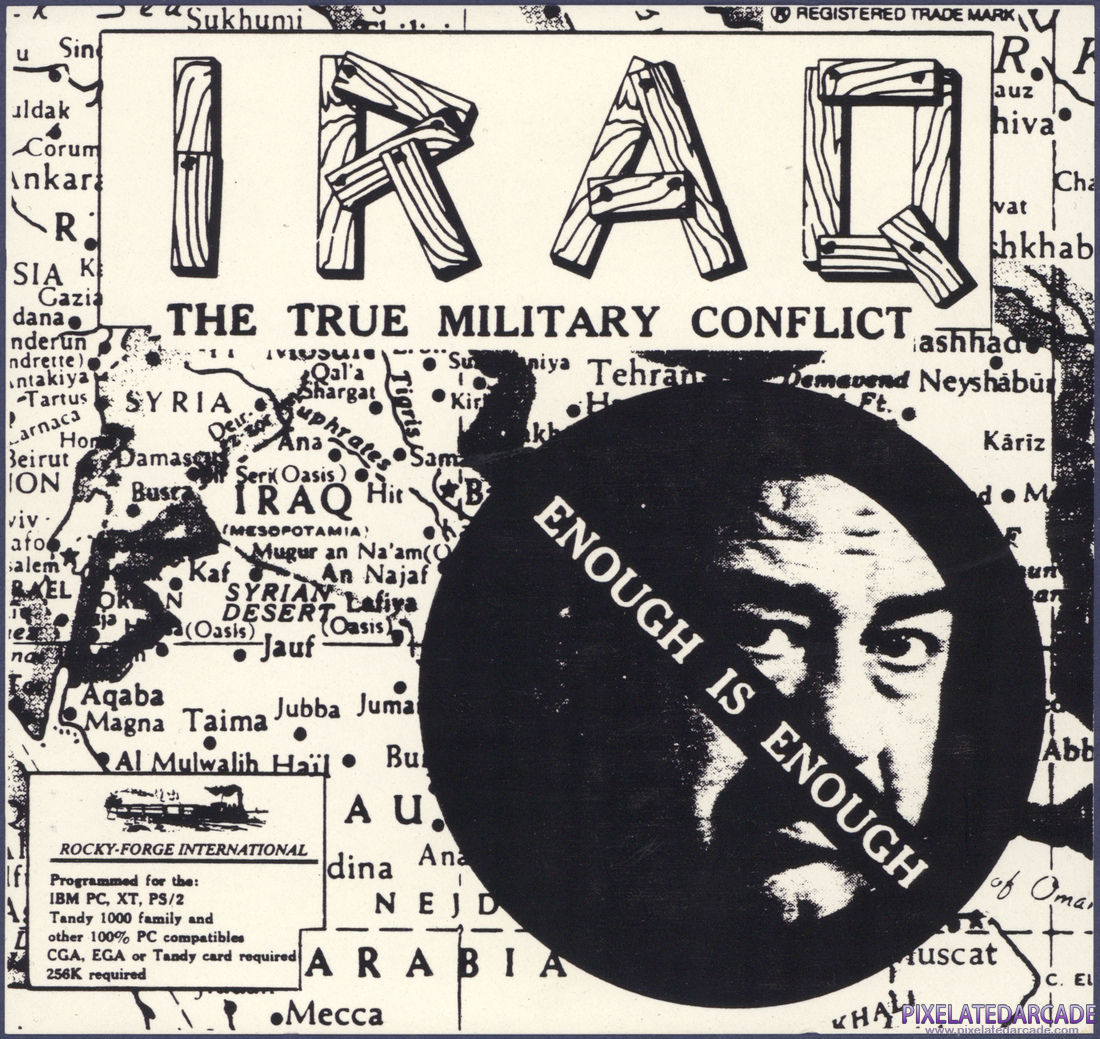 Iraq: The True Military Conflict: Instructions and Registration Card - Instructions Front