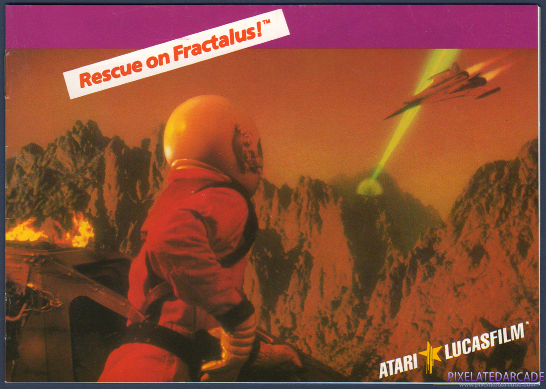 Rescue on Fractalus!: Instruction Manual - Page 1