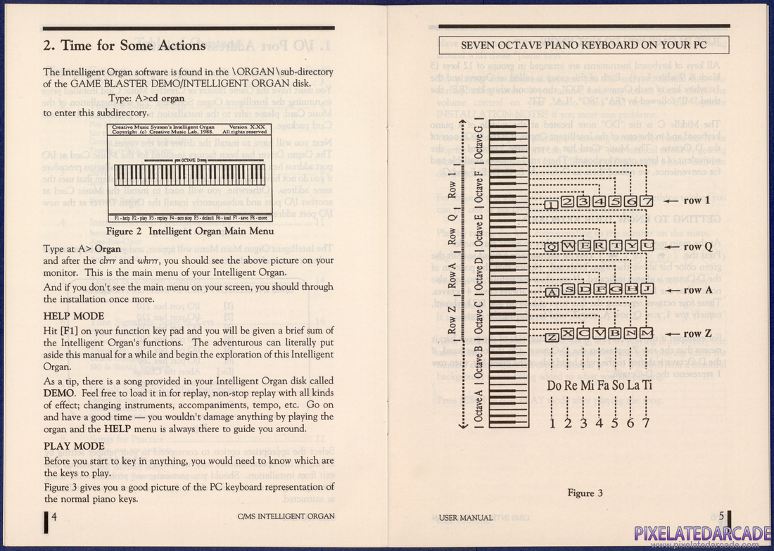 CMS / Game Blaster: Intelligent Organ Manual - Page 5