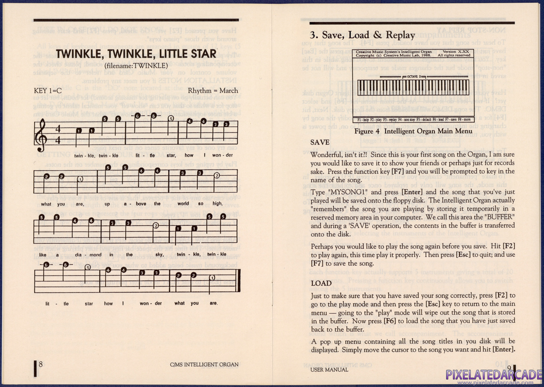 CMS / Game Blaster: Intelligent Organ Manual - Page 7