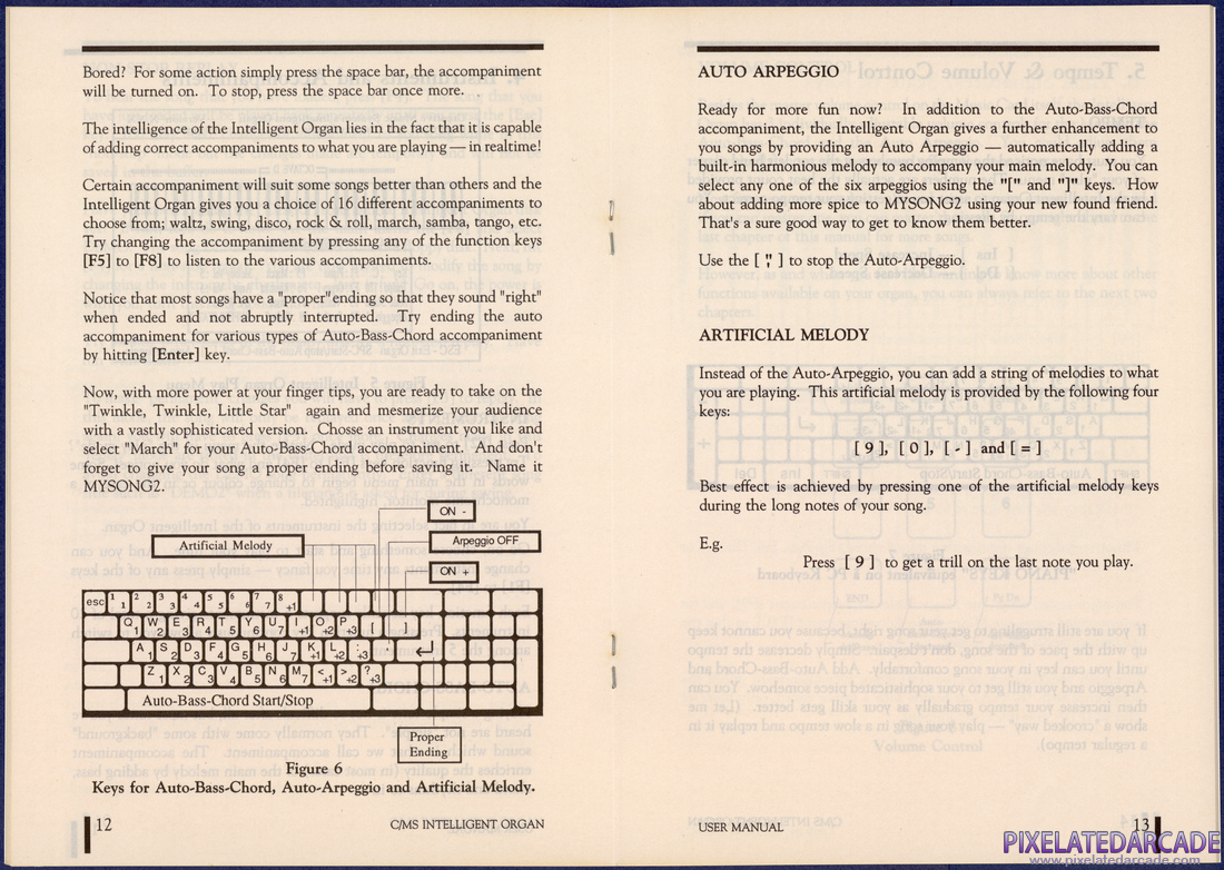 CMS / Game Blaster: Intelligent Organ Manual - Page 9