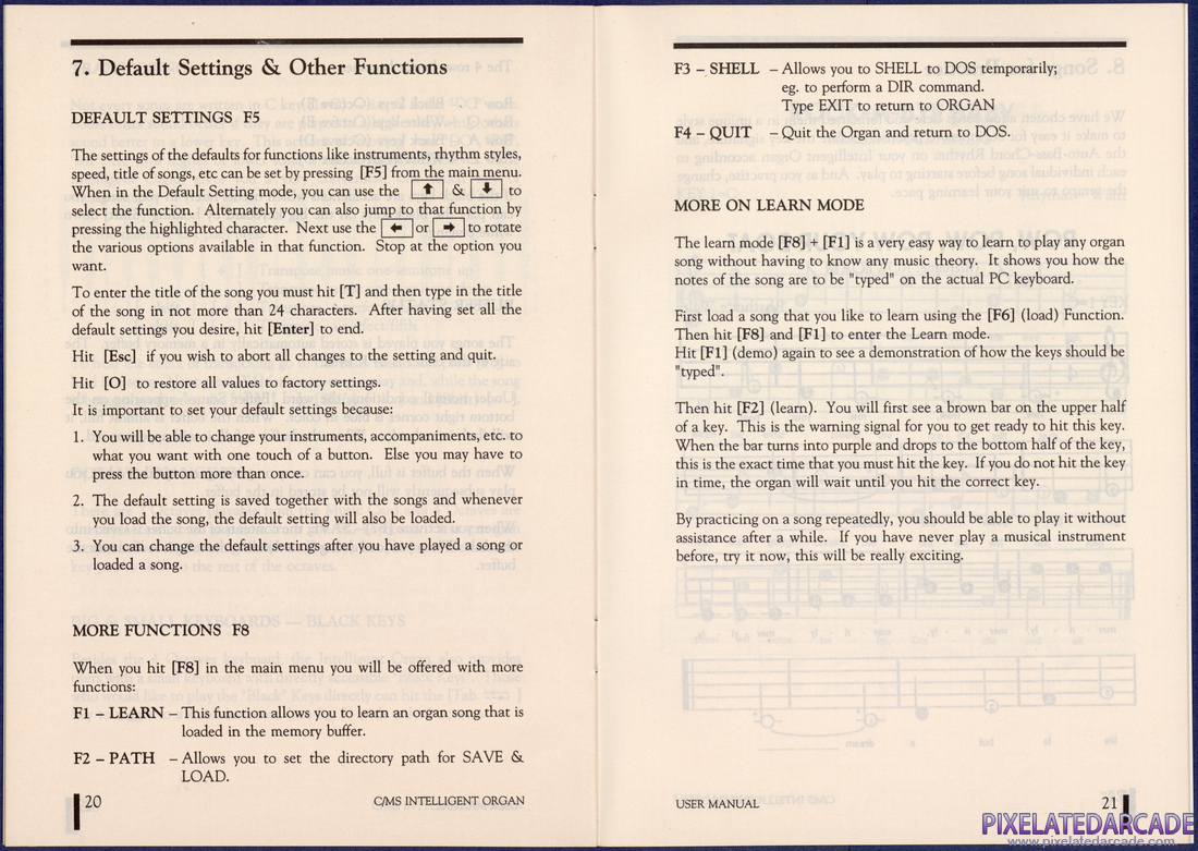 CMS / Game Blaster: Intelligent Organ Manual - Page 13