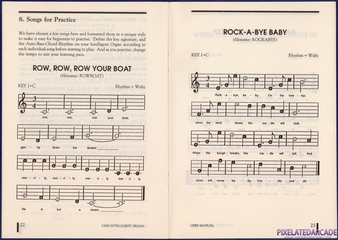 CMS / Game Blaster: Intelligent Organ Manual - Page 14