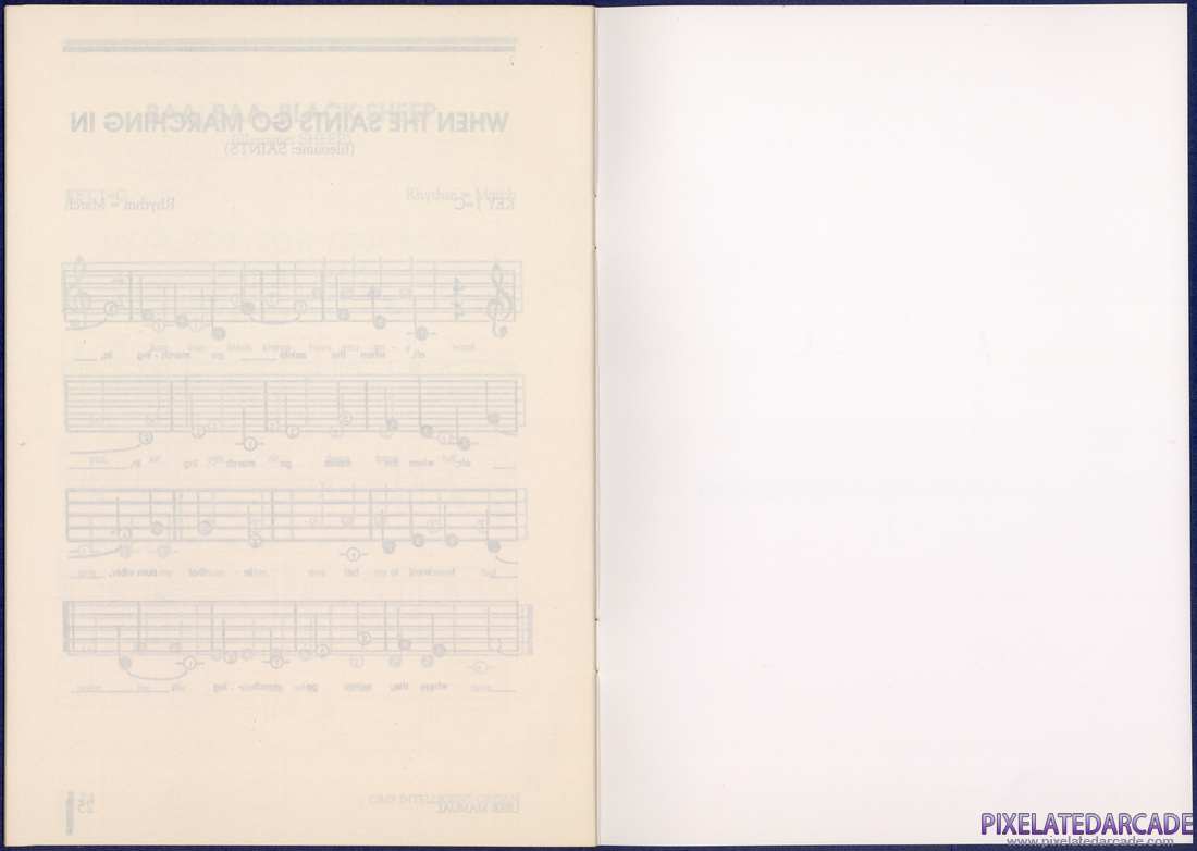 CMS / Game Blaster: Intelligent Organ Manual - Page 16