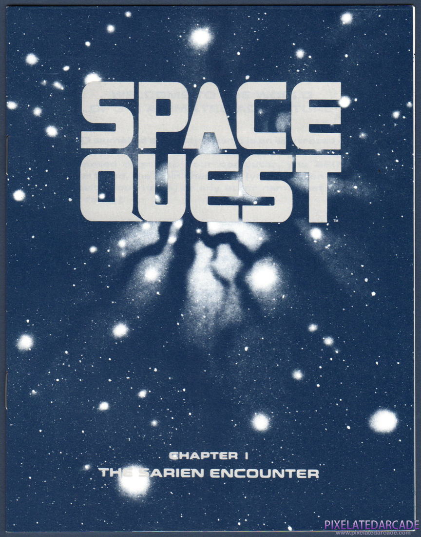 Space Quest: Chapter I - The Sarien Encounter: Instruction Manual - Page 1