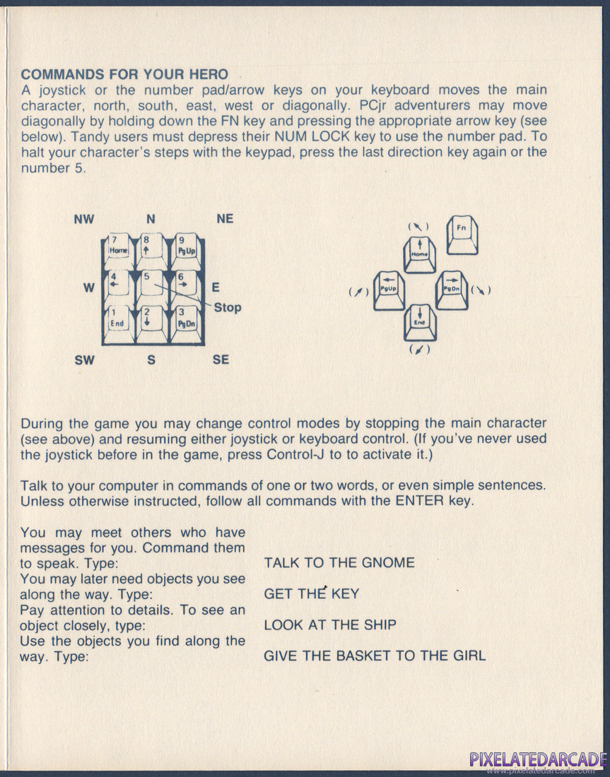 Space Quest: Chapter I - The Sarien Encounter: 3-D Animated Adventure Game Reference Card - Page 4