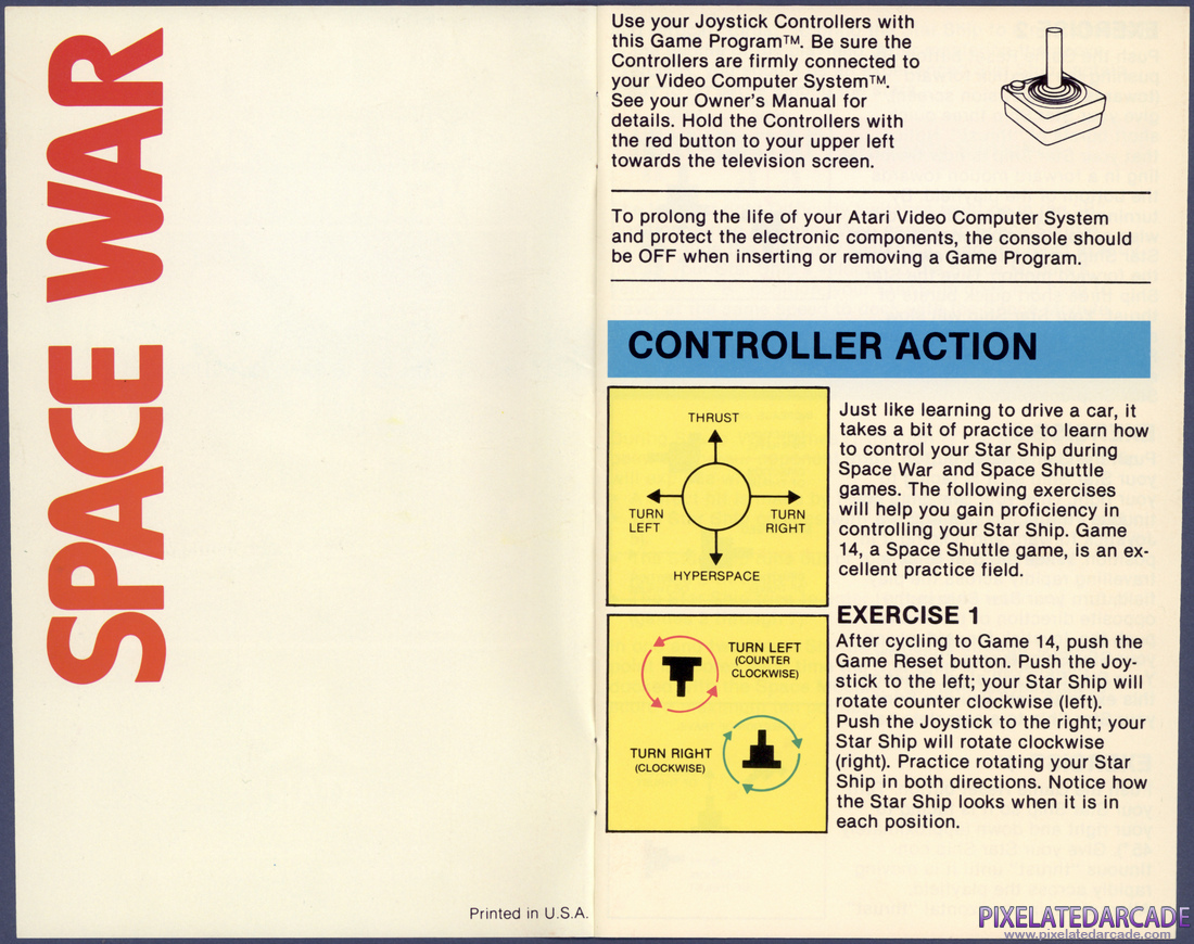 Space War: Instruction Manual - Page 2