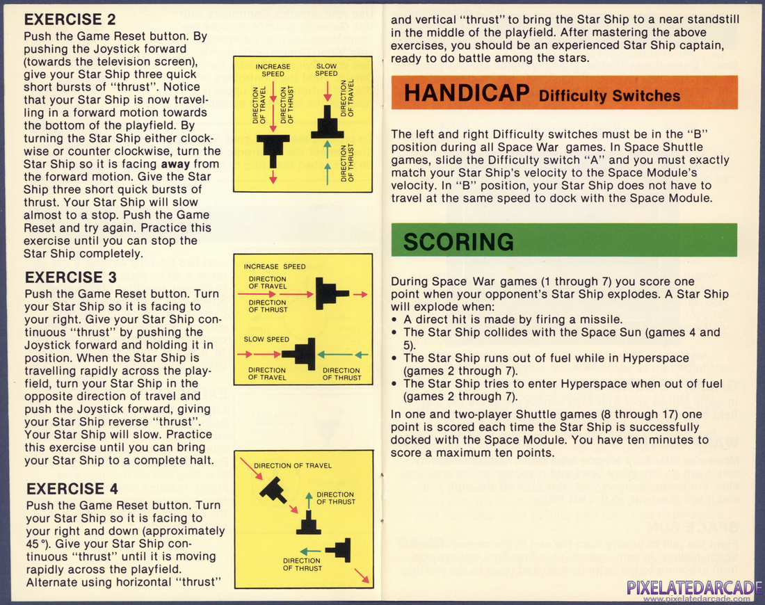 Space War: Instruction Manual - Page 3