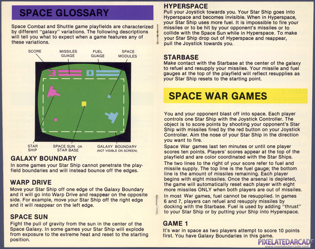 Space War: Instruction Manual - Page 4
