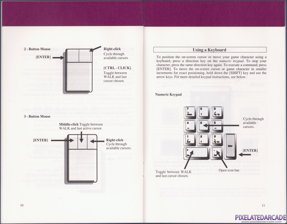 Space Quest I: Roger Wilco in the Sarien Encounter: Sierra Game Manual - Page 8