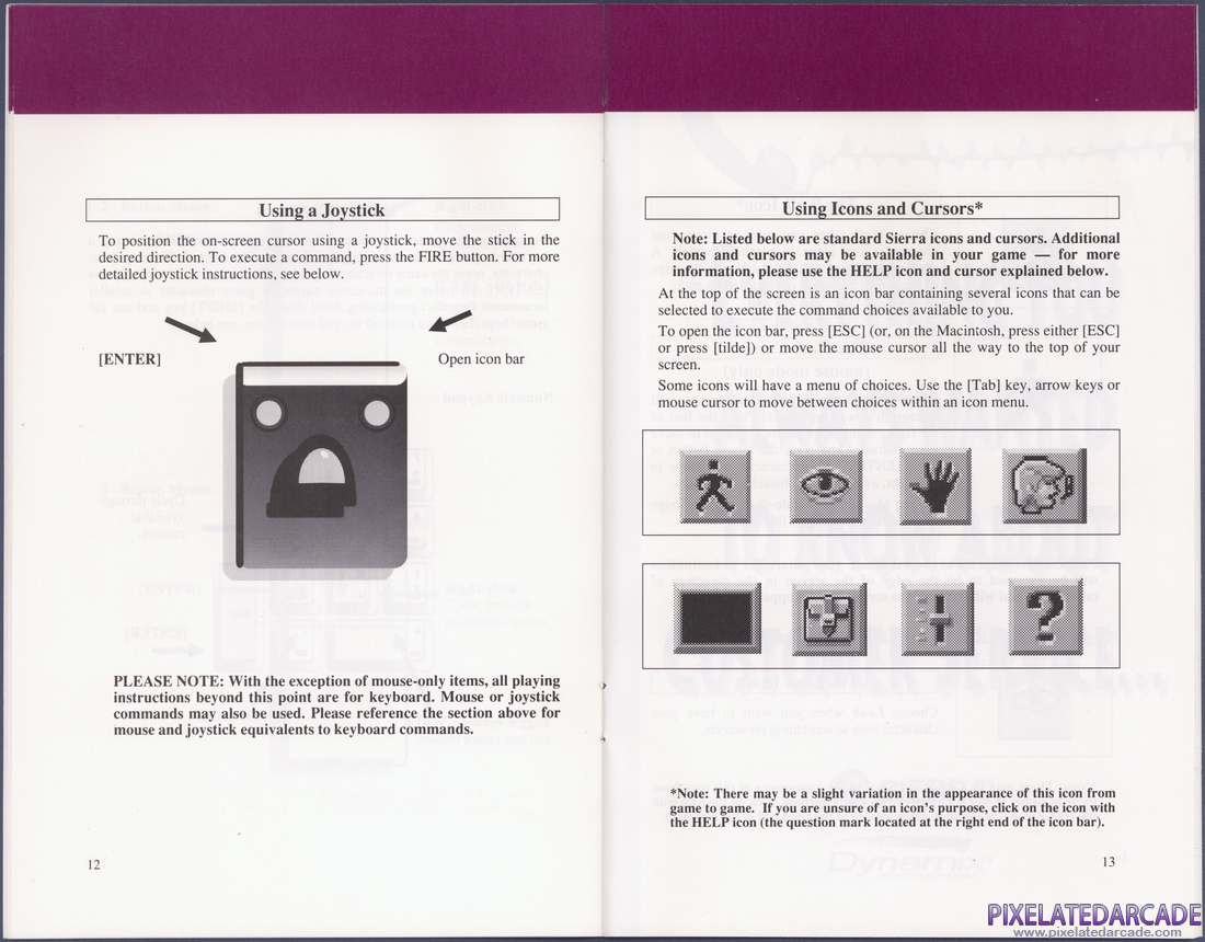 Space Quest I: Roger Wilco in the Sarien Encounter: Sierra Game Manual - Page 9