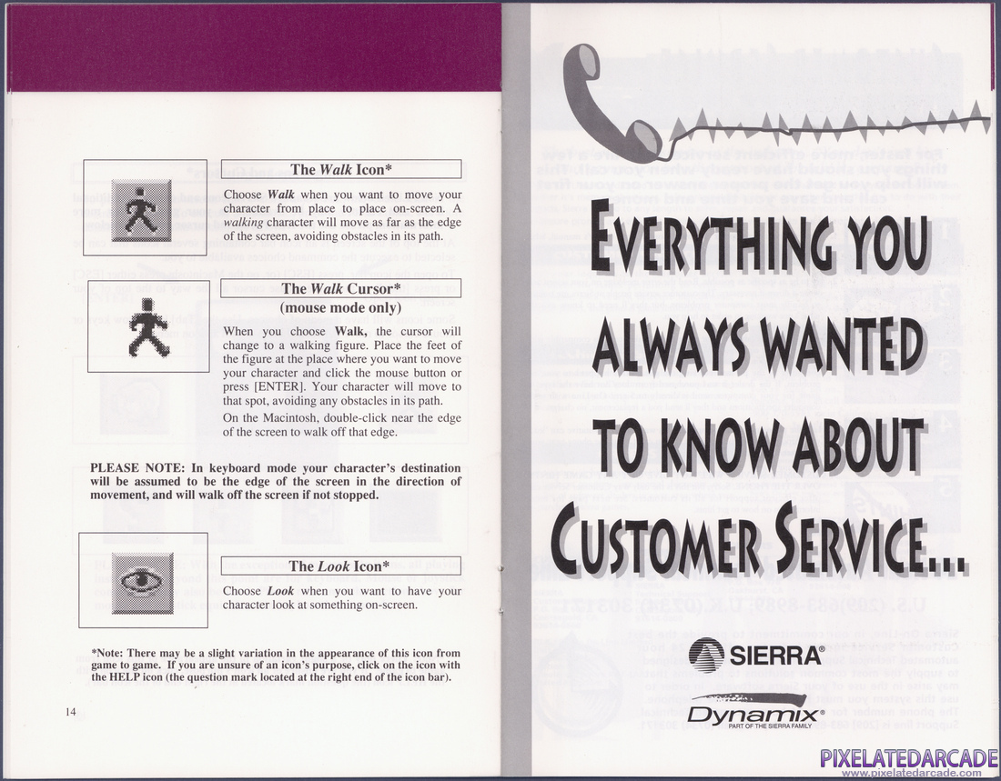 Space Quest I: Roger Wilco in the Sarien Encounter: Sierra Game Manual - Page 10