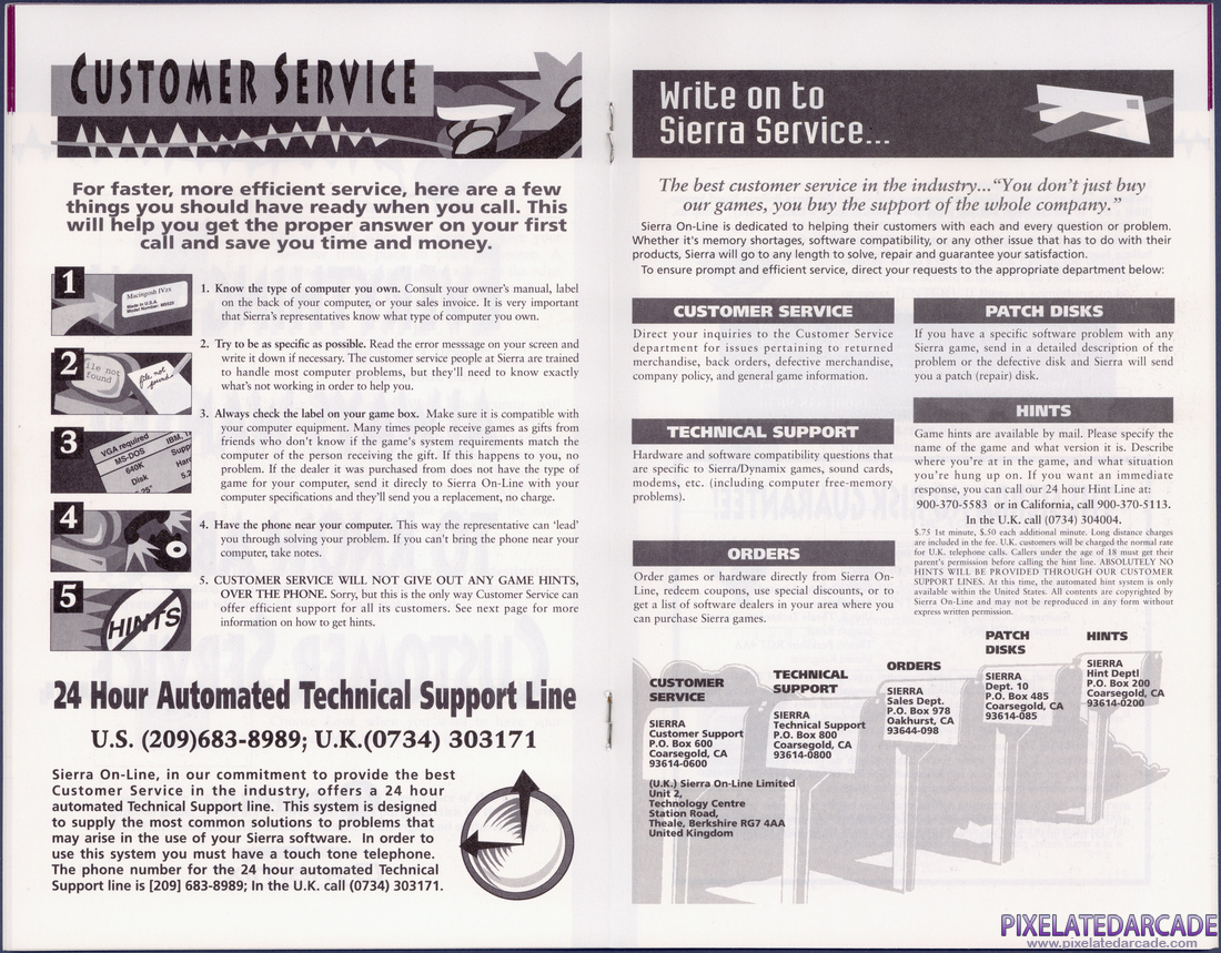 Space Quest I: Roger Wilco in the Sarien Encounter: Sierra Game Manual - Page 11
