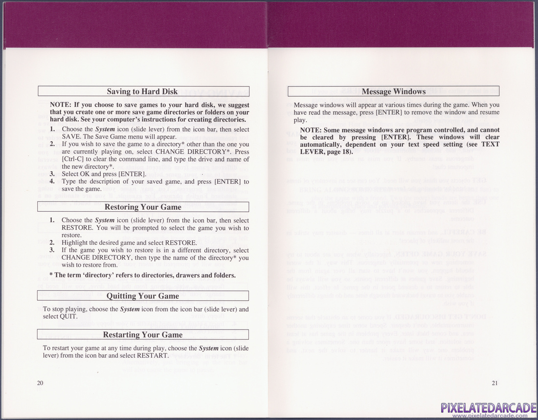Space Quest I: Roger Wilco in the Sarien Encounter: Sierra Game Manual - Page 15
