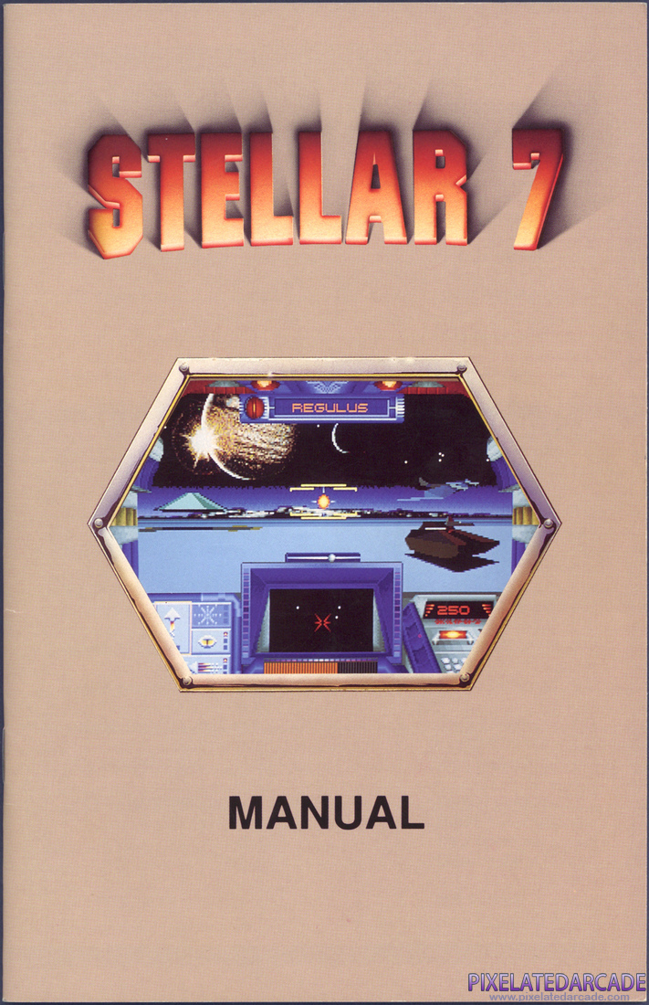 Stellar 7: Instruction Manual - Page 1