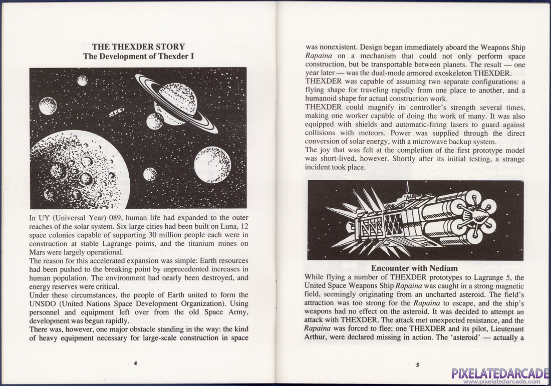 Fire Hawk: Thexder - The Second Contact: Instruction Manual - Page 4