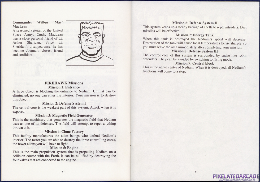 Fire Hawk: Thexder - The Second Contact: Instruction Manual - Page 6