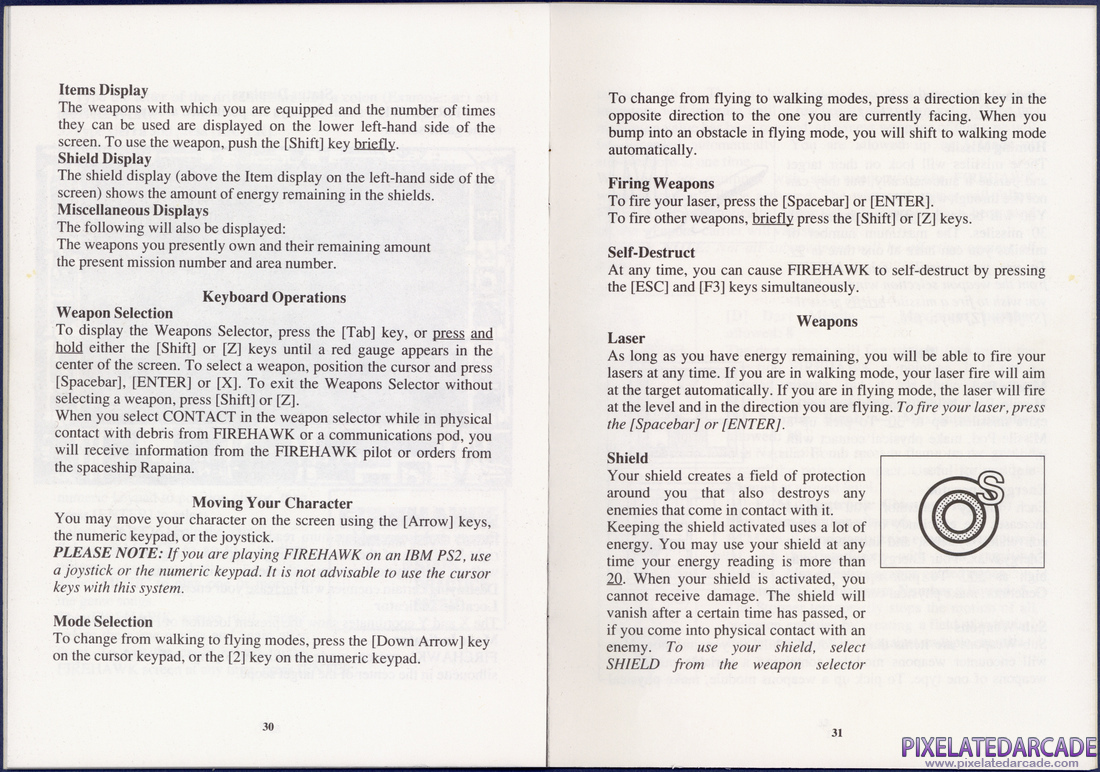 Fire Hawk: Thexder - The Second Contact: Instruction Manual - Page 17