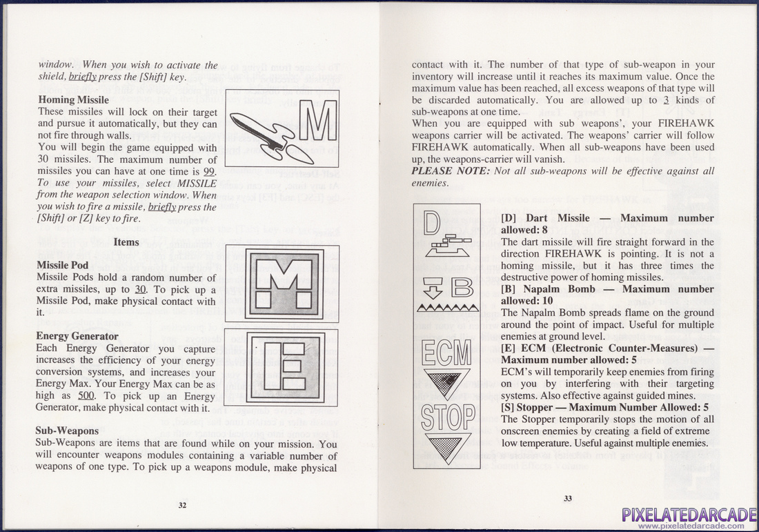 Fire Hawk: Thexder - The Second Contact: Instruction Manual - Page 18