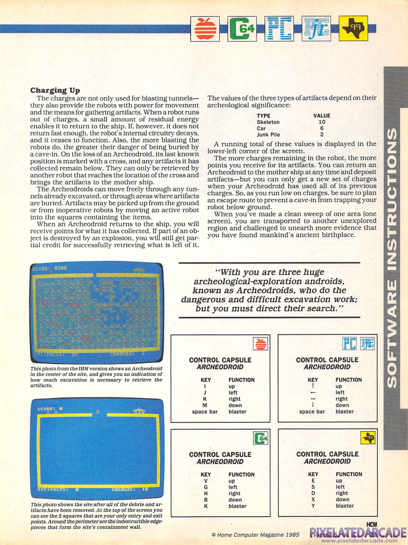 Archeodroid: Instructions - Page 2
