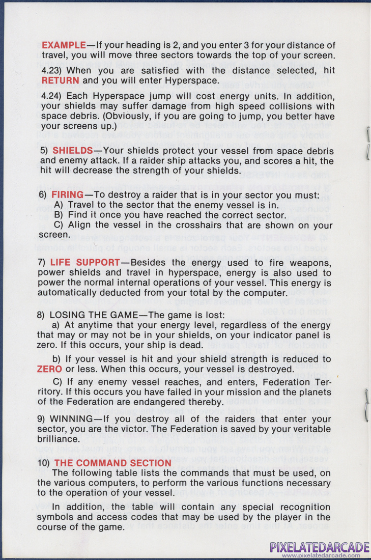 Shootout at the OK Galaxy: Instruction Manual - Page 4