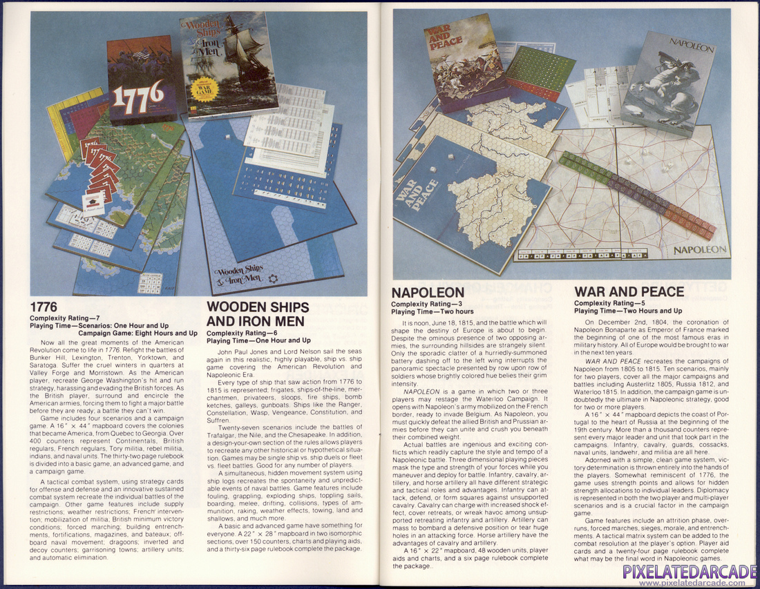 The Avalon Hill Game Company: 1982 Strategy Game Catalog - Page 5