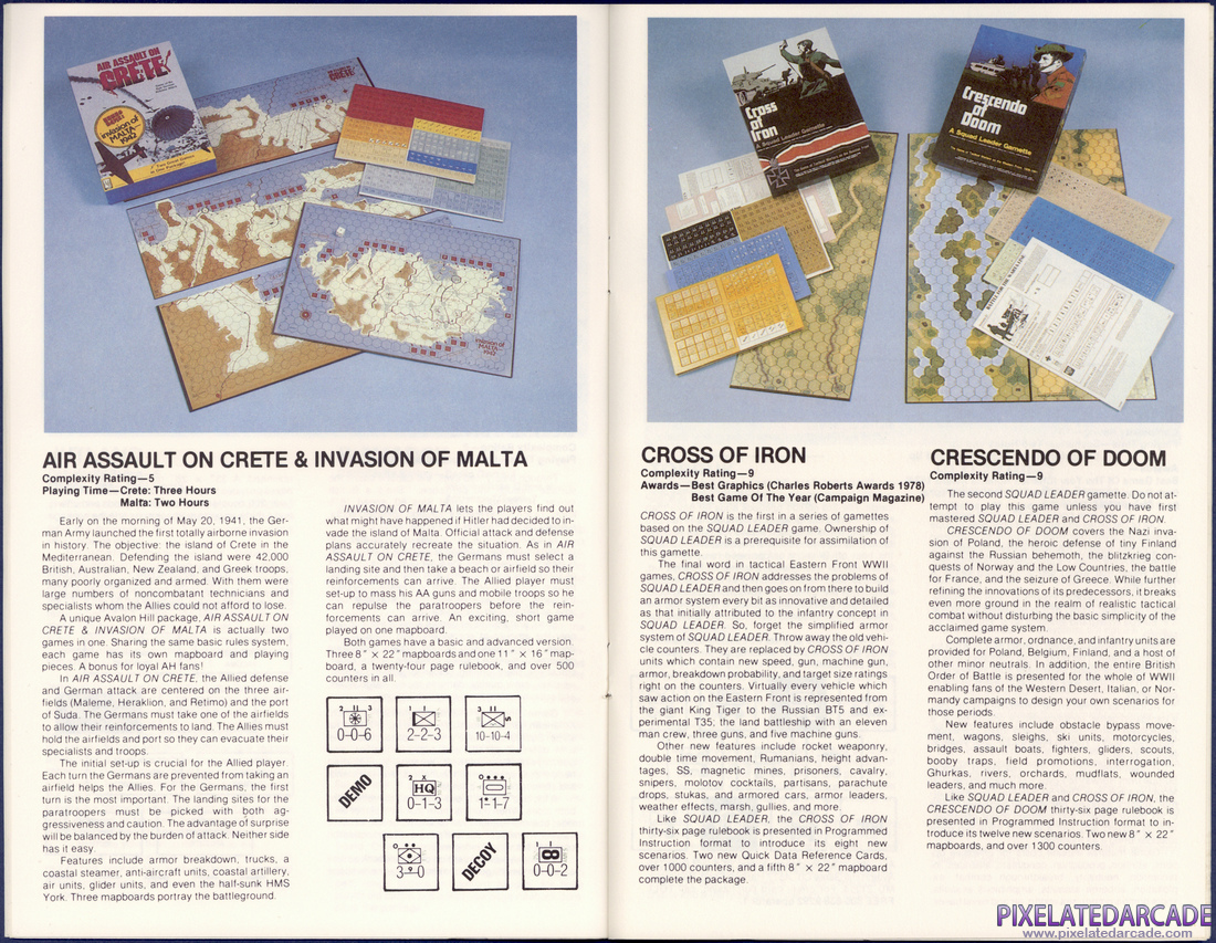 The Avalon Hill Game Company: 1982 Strategy Game Catalog - Page 8