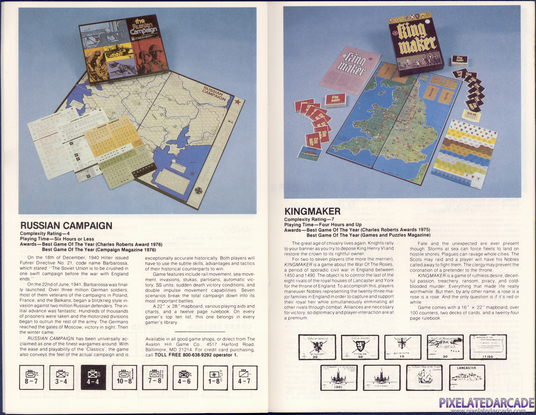 The Avalon Hill Game Company: 1982 Strategy Game Catalog - Page 12