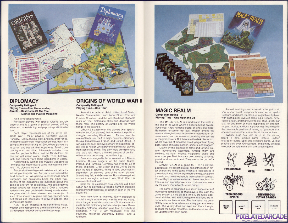 The Avalon Hill Game Company: 1982 Strategy Game Catalog - Page 13