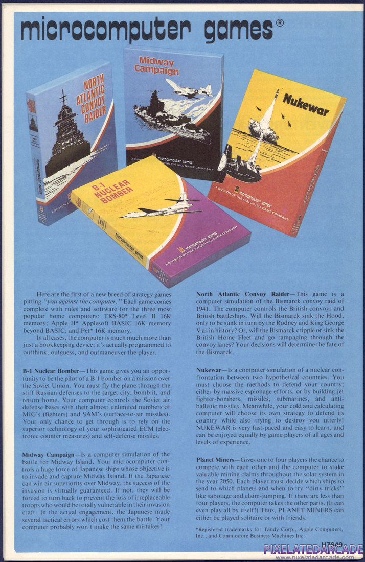 The Avalon Hill Game Company: 1982 Strategy Game Catalog - Page 19