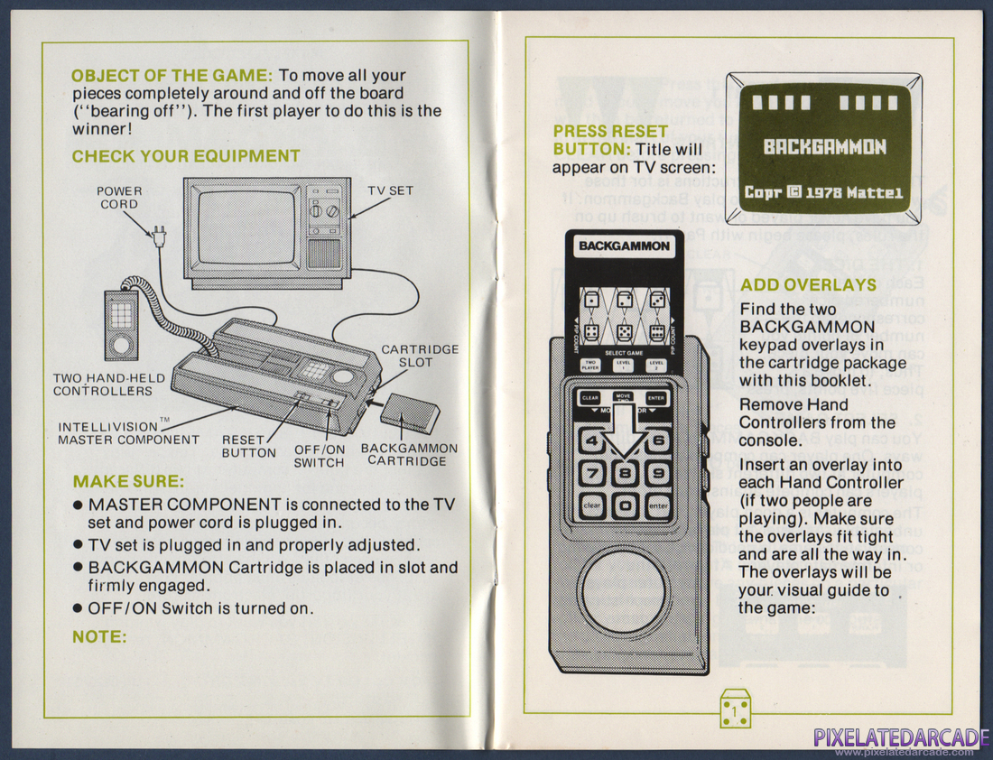 ABPA Backgammon: Instruction Manual - Page 2