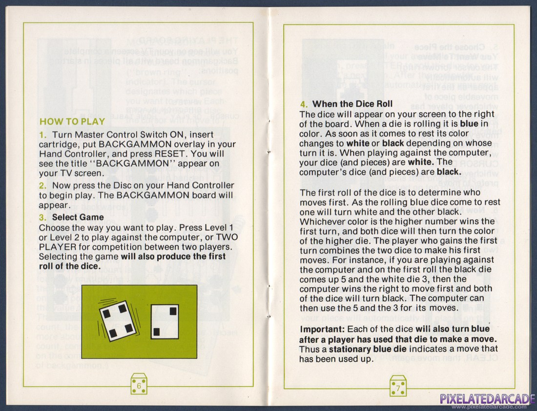 ABPA Backgammon: Instruction Manual - Page 5