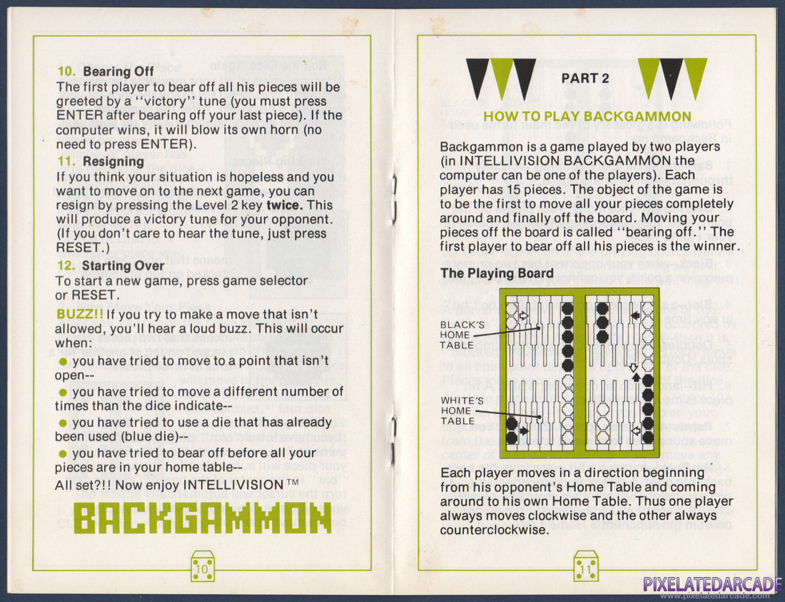 ABPA Backgammon: Instruction Manual - Page 7