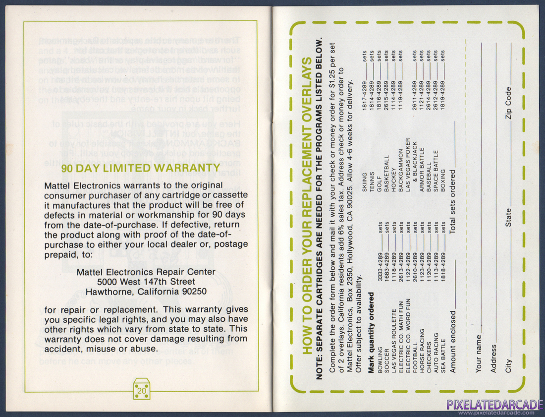 ABPA Backgammon: Instruction Manual - Page 12