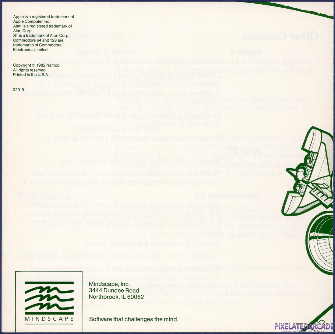 Xevious: Instruction Manual - Page 4