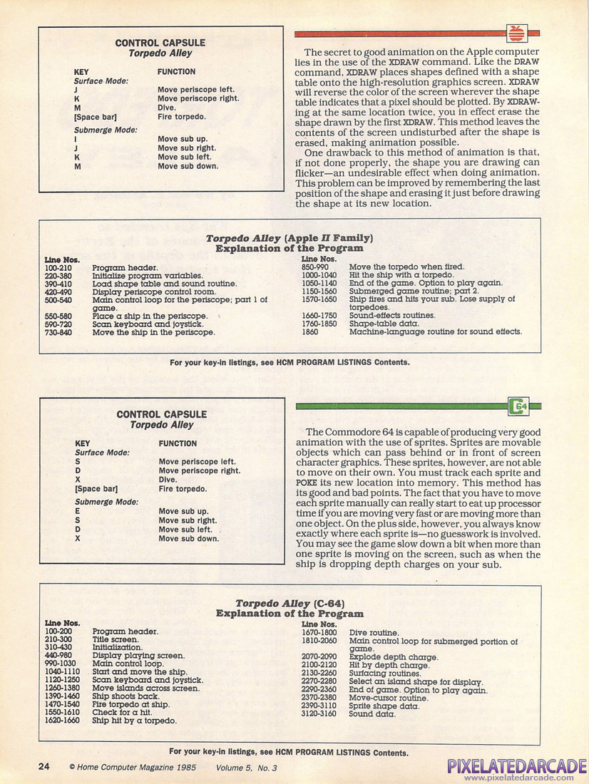 Torpedo Alley: Instructions - Page 2
