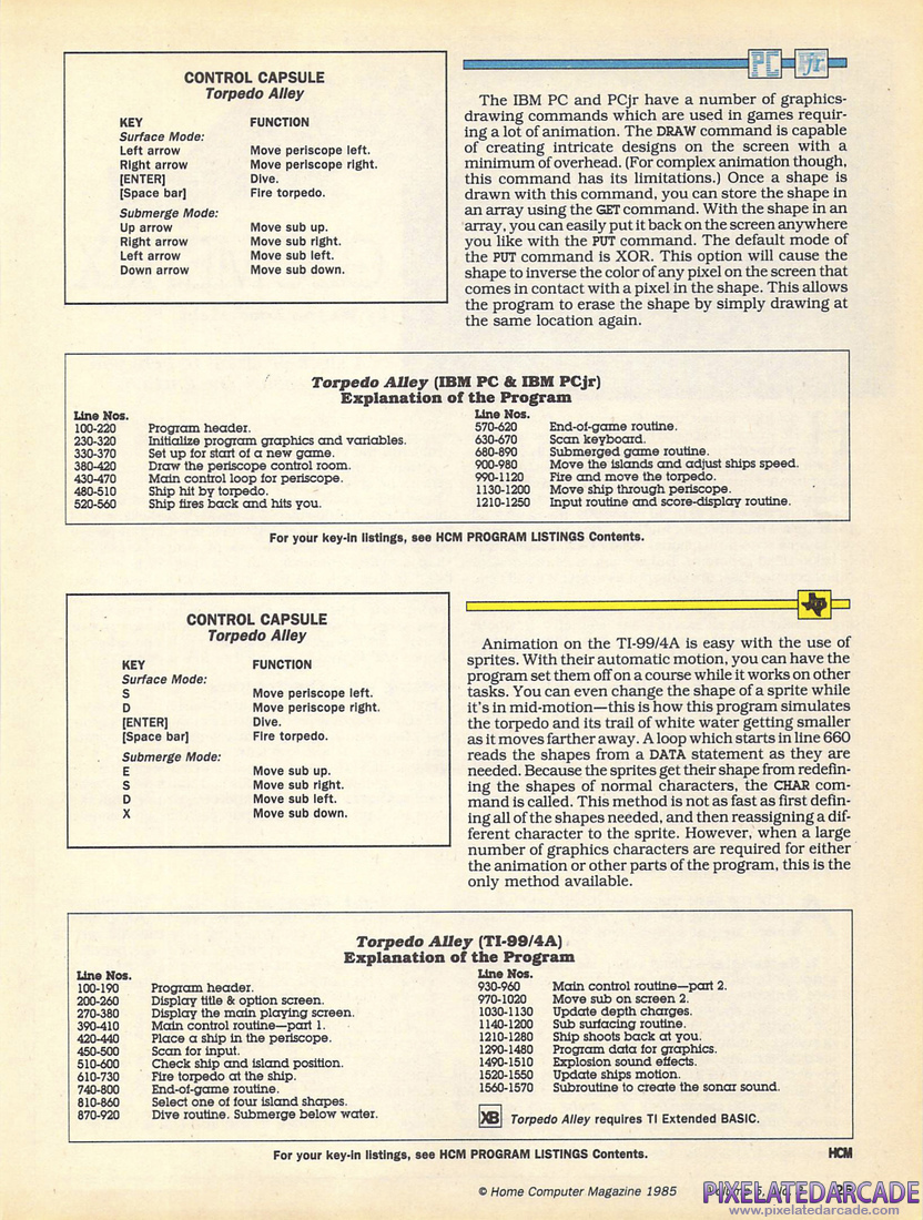 Torpedo Alley: Instructions - Page 3