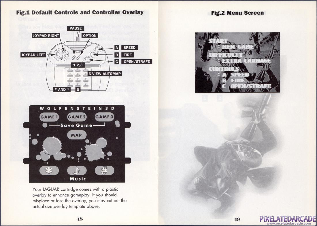 Wolfenstein 3D: Instruction Manual - Pages 18 - 19